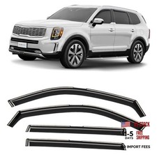 In-Channel Incredibly Durable Rain Guards for Kia For Telluride 20-26 picture