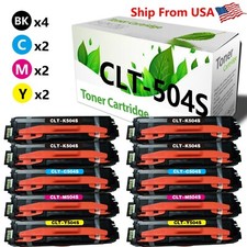 10PK MLT504S 504S MLT-504S Toner Cartridge for Xpress CLP-415N CLP-470 CLP-475 picture