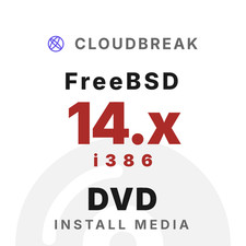 FreeBSD 14.x i386 Bootable/Live Install DVD NEW picture