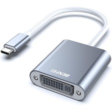 USB C to DVI Adapter, Type-C to DVI Adapter [Thunderbolt 3/4 Compatible] with Ip picture