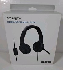 Kensington H1000 USB-C On-Ear Headset K83450WW New  picture