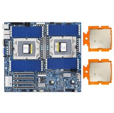Gigabyte MZ73-LM0 （rev 3.x）Motherboard With 2x AMD EPYC 9655 96 Cores 2.6GHz CPU picture