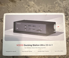 iVANKY VCD10 Docking Station Ultra 20-in-1 for MacBook Apple Silicon Black picture