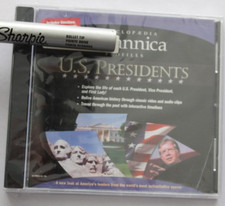 ENCYCLOPAEDIA BRITANNICA PROFILES U.S. PRESIDENTS PC CD-ROM [NEW] CASE CRACKED picture