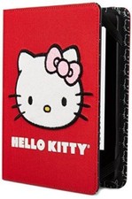 Verso Hello Kitty CoverFurry Face Red Kindle, Touch Paperwhite Nook Simple Touch picture