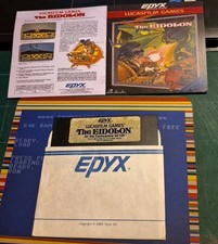 THE EIDOLON - GAME x Commodore 64 - Original Floppy Disk - C64 EPYX TESTED picture