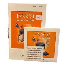 SEALED ADAPTEC EZ-SCSI DELUXE EDITION Ver 5.01 Software for Windows on CD 1999 picture