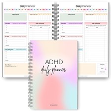 Daily Planner ADHD Neurodivergent Adults Task Management Rainbow TPADHDPR Stay picture
