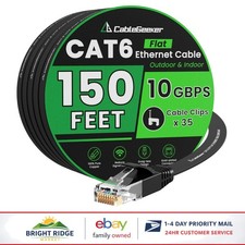 150ft Cat 6 Ethernet Cable for High Speed Internet, Indoor & Outdoor Use picture