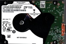 WD20SDZW-11Z3CS0 S/N: WXR1E WESTERN DIGITAL 2TB THAILAND NOV 2018 picture