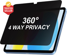360° 4 Way Privacy Screen Protector for Ipad A16 11Th/ 10Th Generation (11/10.9  picture