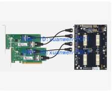 built-in NVIDIA V100 SXM2 300G NVlink interconnect Dual Card 2*SXM2 Adapter US picture