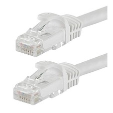 MONOPRICE 9825 Patch Cord,Cat 6,Flexboot,White,14 ft. 38F995 picture