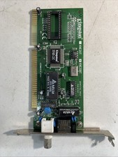 Kingston KNE20BT EtheRx PnP ISA Ethernet Card RJ45 BNC 10Base-T 10Base2 Vintage picture