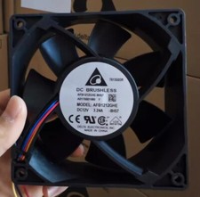 Delta AFB1212GHE 12038 12V 3.24A 12Cm 252.85CFM Violent Cooling Fan 4-wire picture