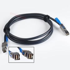 12GBs SFF-8644 to SFF-8644 Mini SAS HD Cable For Dell 0GYK61 MD1420 MD3420 6.6FT picture