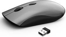 Wireless Mouse for Chromebook Laptop PC Macbook Slim & Sleek Portable Compute... picture