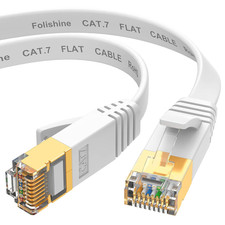 Ethernet Cable 15 Ft, Cat7 High Speed Flat Shielded Internet Network Cable picture