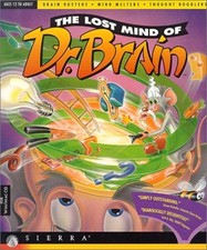 The Lost Mind of Dr Brain PC MAC CD solve problem laboratory puzzle labs game picture