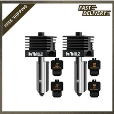 2Pcs 0.2MM Hardened Steel Nozzle Kit for Bambu Lab X2D P2S Hotend with Silicone picture