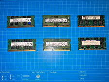 Mixed Laptop RAM Lot - DDR4 / DDR3L / DDR2 SODIMM (SK Hynix, Samsung, Kingston) picture