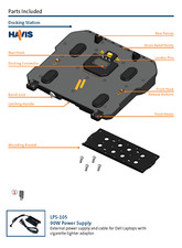 99% Havis DS-DELL-401 LATITUDE 12-14 DOCK DS-DELL-401 ADV Port HDMI NO RF, CodeA picture
