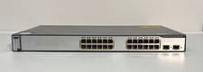 Cisco  Catalyst (WS-C3750-24TS-S) 24-Ports Rack-Mountable Switch Managed... picture