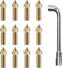12PCS 0.4Mm K1 / K1 Max Brass Nozzle Kit picture