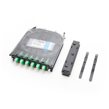 Corning CCH-CS12-B3-P00RE 12 Fiber LC APC Duplex CCH Pigtailed Splice Cassette picture