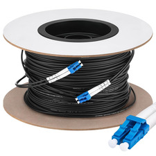 500Ft (150 Meters) 2 Core LC to LC Armored Fiber Optic Cable picture