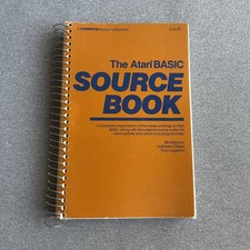 VINTAGE COMPUTE BOOKS PUBLICATION THE ATARI BASIC SOURCE SPIRAL BOUND BOOK picture