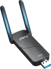 USB WiFi 6 PC Gaming Adapter, 5400Mbps Tri-Band Network Card, Plug N Play picture