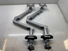 Monitor Desk Mount Stand Arm Screens 2pcs (No Screw) up to 34