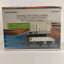 Red Pandigital Handheld Wifi Wand Scanner S8X1102RD 8.5” X 14” picture