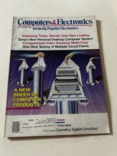 Computers & Electronics September 1983 Magazine Sony Timex Sinclair Vintage picture