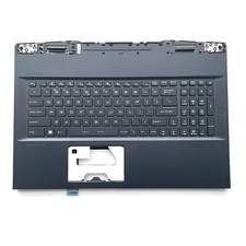 For MSI Ge76 Upper Case Palmrest Cover Keyboard Full Colorful Backlit US picture
