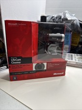 New Microsoft LifeCam Cinema H5D00001 1393 Web Cam Camera Brand New Sealed picture