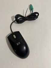 hp mouse hewlett packard mo42kc s/n 0311032732  p/n 333530-001 PS2 ball picture