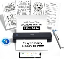 iDPRT MT610 Portable Thermal Printer, Inkless Mobile-Travel-Printers | Wirele... picture