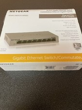 NETGEAR 8-port 10/100/1000mbps Gigabit Ethernet Switch GS308-100PAS picture