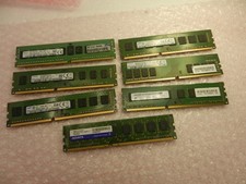 Lot of 6x Mixed Brand/Model/Speed 8GB DDR3 / DDR4 Desktop Memory pc3 pc4 picture