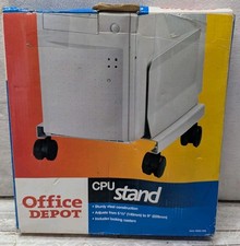 Vintage Office Depot CPU Stand New Open Box picture