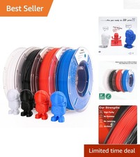 Versatile 1.75mm PLA Filament Bundle - 1kg Total, Perfect for 3D Pens & Printers picture
