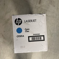 HP 202A Laserjet Cartridge Cyan CF501AToner Print Ink Genuine Japan - Open Box picture