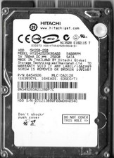Hitachi HTS542525K9SA00 250GB Sata Hard Drive P/N: 0A54926  MLC: DA2128 picture