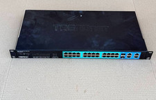 TRENDnet 28-Port 10/100Mbps Web Smart PoE Switch, TPE-224WS picture