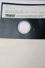 Lot of 2 Vintage 5.25 Floppy Disks MECC Writer Apple II DOS 3.3 1985 Untested picture
