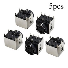 5 Pcs DC Female 4 Pin Mini DIN Power Jacks Sockets for Gateway M350 M675 picture
