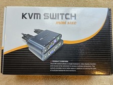 Action Star PK-2AA0-US 2-Port PS/2 KVM Switch w/Audio (Mini Size) picture