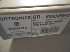 Ortronics # OR-808045590 Cable Management Panel (NEW) picture
